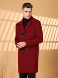 Men Winter Wear Double Breasted Long Coat