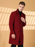 Men Winter Wear Double Breasted Long Coat