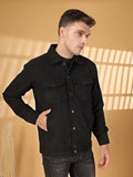 Men Winter Wear Regular Fit Corduory Jacket