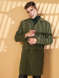 Men Winter Wear Double Breasted Long Coat