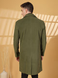 Men Winter Wear Double Breasted Long Coat