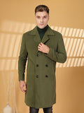 Men Winter Wear Double Breasted Long Coat