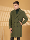 Men Winter Wear Double Breasted Long Coat