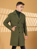 Men Winter Wear Double Breasted Long Coat