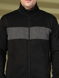 Men Black Grey Winter Tracksuit | CHKOKKO