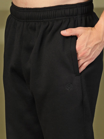Men Black Grey Winter Tracksuit | CHKOKKO