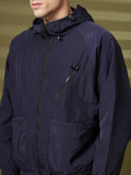 Men Winter Sports Oversized Windcheater Hooded Jacket