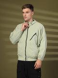 Men Winter Sports Oversized Windcheater Hooded Jacket