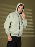 Men Winter Sports Oversized Windcheater Hooded Jacket