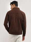 Men Winter Wear Regular Fit Corduory Jacket