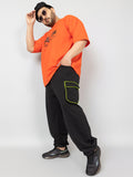 Men PlusSize Casual Track Pant with Pocket