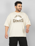 Men Plus Size Printed Oversized Half Sleeves T-Shirt