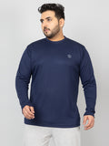 Men's Plus Size Gym Regular Fit Full Sleeves T-Shirt