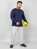 Men's Plus Size Gym Regular Fit Full Sleeves T-Shirt