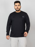 Men's Plus Size Gym Regular Fit Full Sleeves T-Shirt