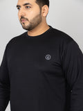 Men's Plus Size Gym Regular Fit Full Sleeves T-Shirt