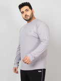 Men's Plus Size Gym Regular Fit Full Sleeves T-Shirt