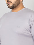 Men's Plus Size Gym Regular Fit Full Sleeves T-Shirt