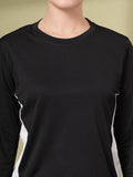 Women's Round Neck Active Wear Sports T-Shirt | CHKOKKO