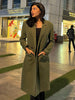 Women Double Breasted Coat