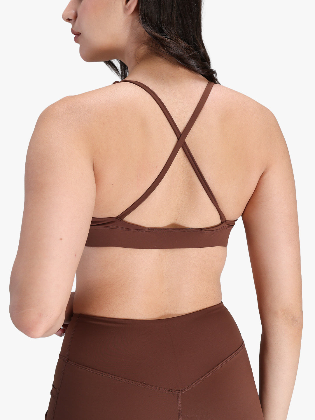 Women’s Seamless Workout Co-Ord Set Brown