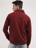 Men Winter Wear Regular Fit Corduory Jacket