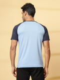 Men's Solid Raglan Dry Fit Gym T-Shirt | CHKOKKO