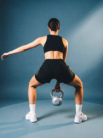 Women's Double Layered Running Shorts | CHKOKKO