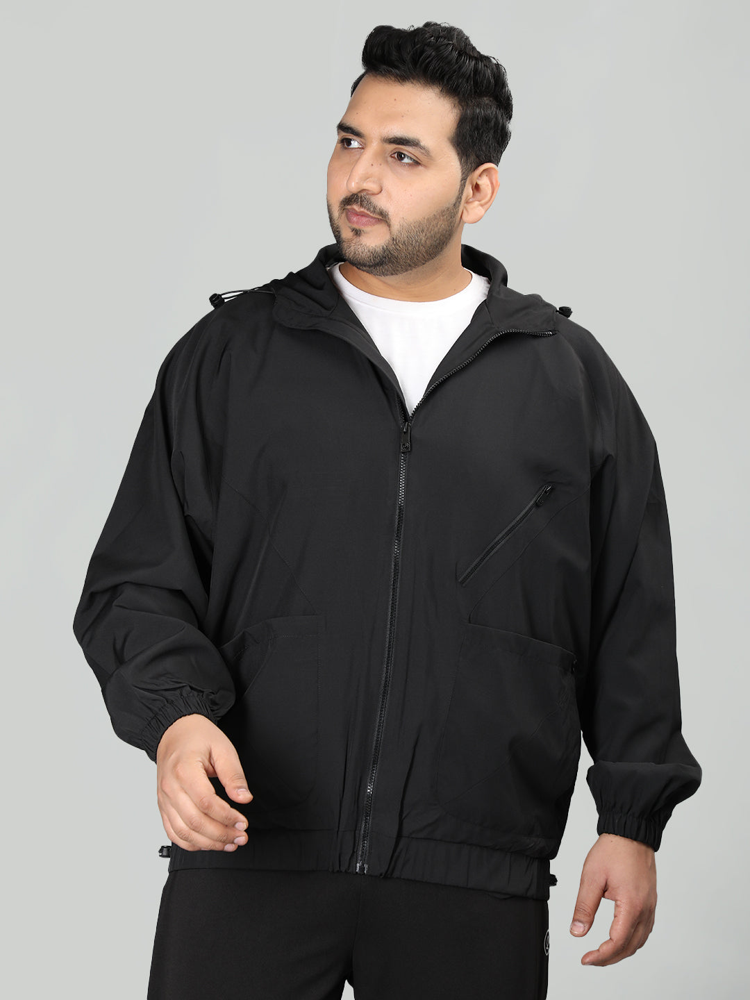 Men Winter Windcheater Sports Gym Zipper Jacket