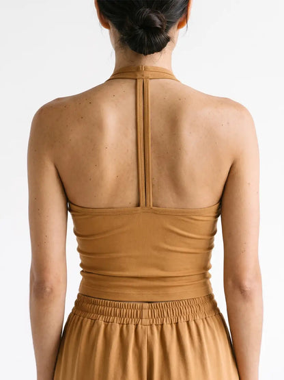Women's Activewear Co-ord Set Golden Brown