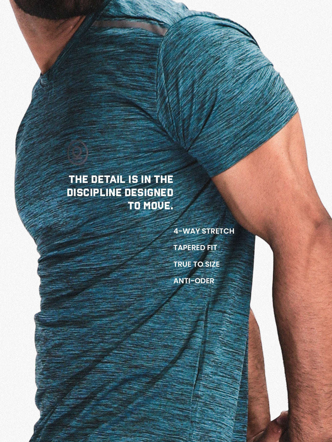Men's Regular Dry Fit Half Sleeve T-Shirt Sea Green