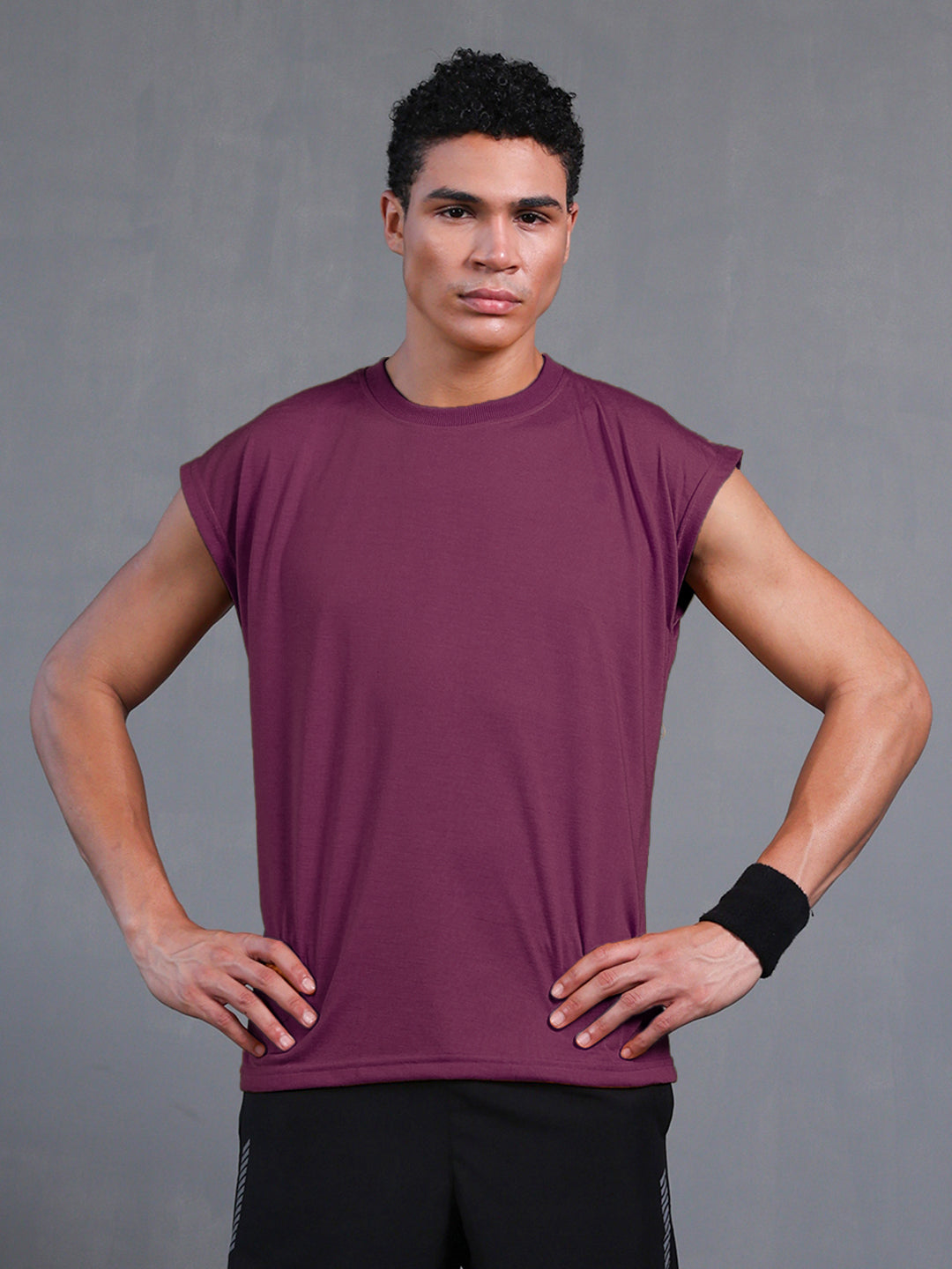 Men's Onion Oversized Sleeveless Gym Tanktop