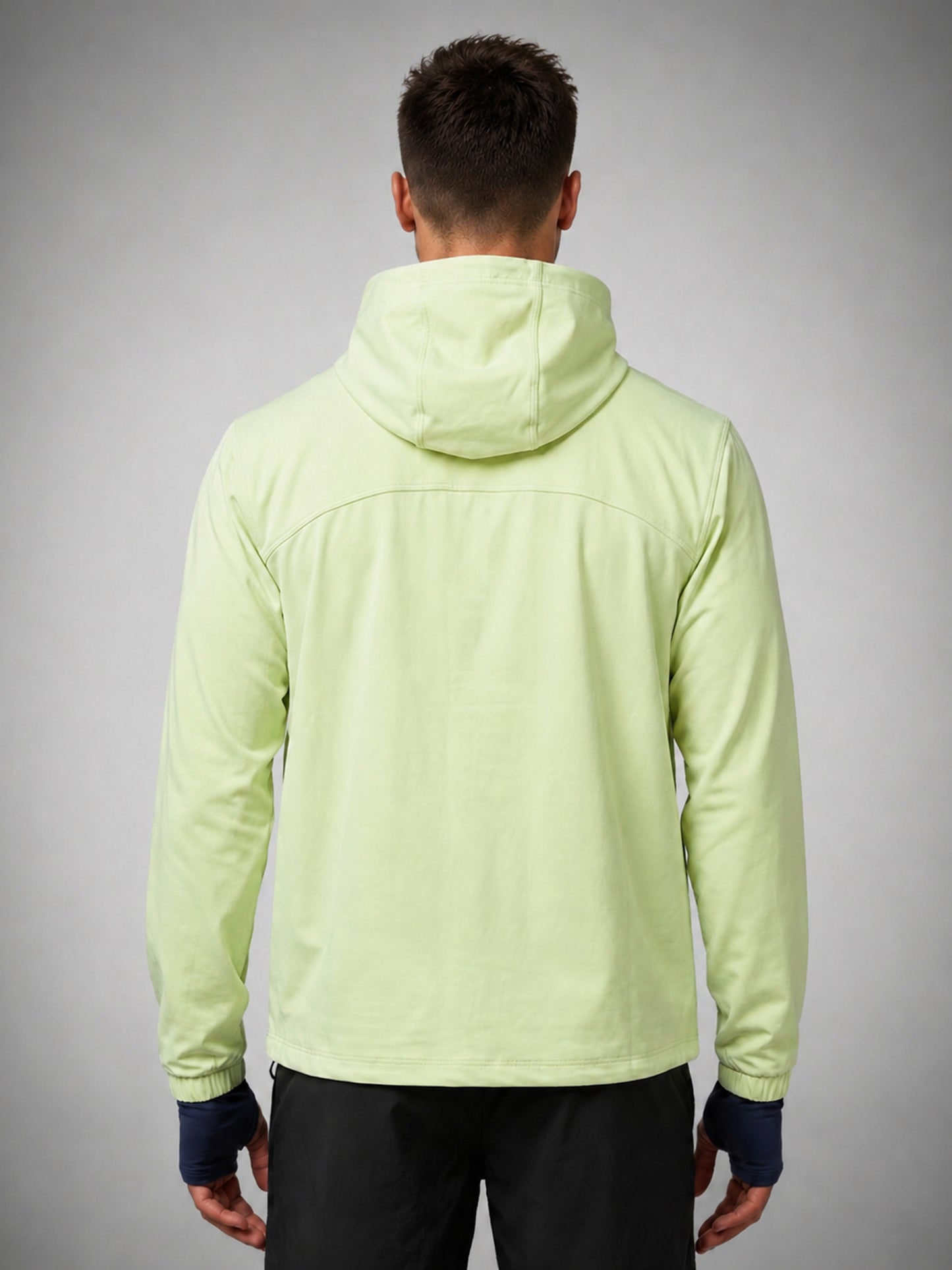 Men's Lightweight UV Protection Hooded Summer Jacket Green