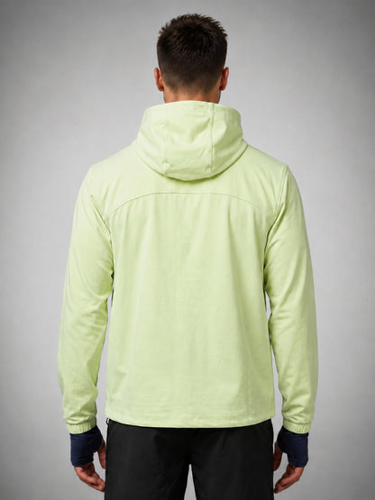 Men's Lightweight UV Protection Hooded Summer Jacket Green