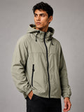 Men's Green Hooded Sunscreen Jacket UPF 50+ | UV & Sun Protection
