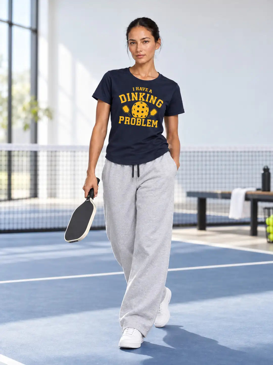 Women's Round Neck Active Wear Sports T-Shirt