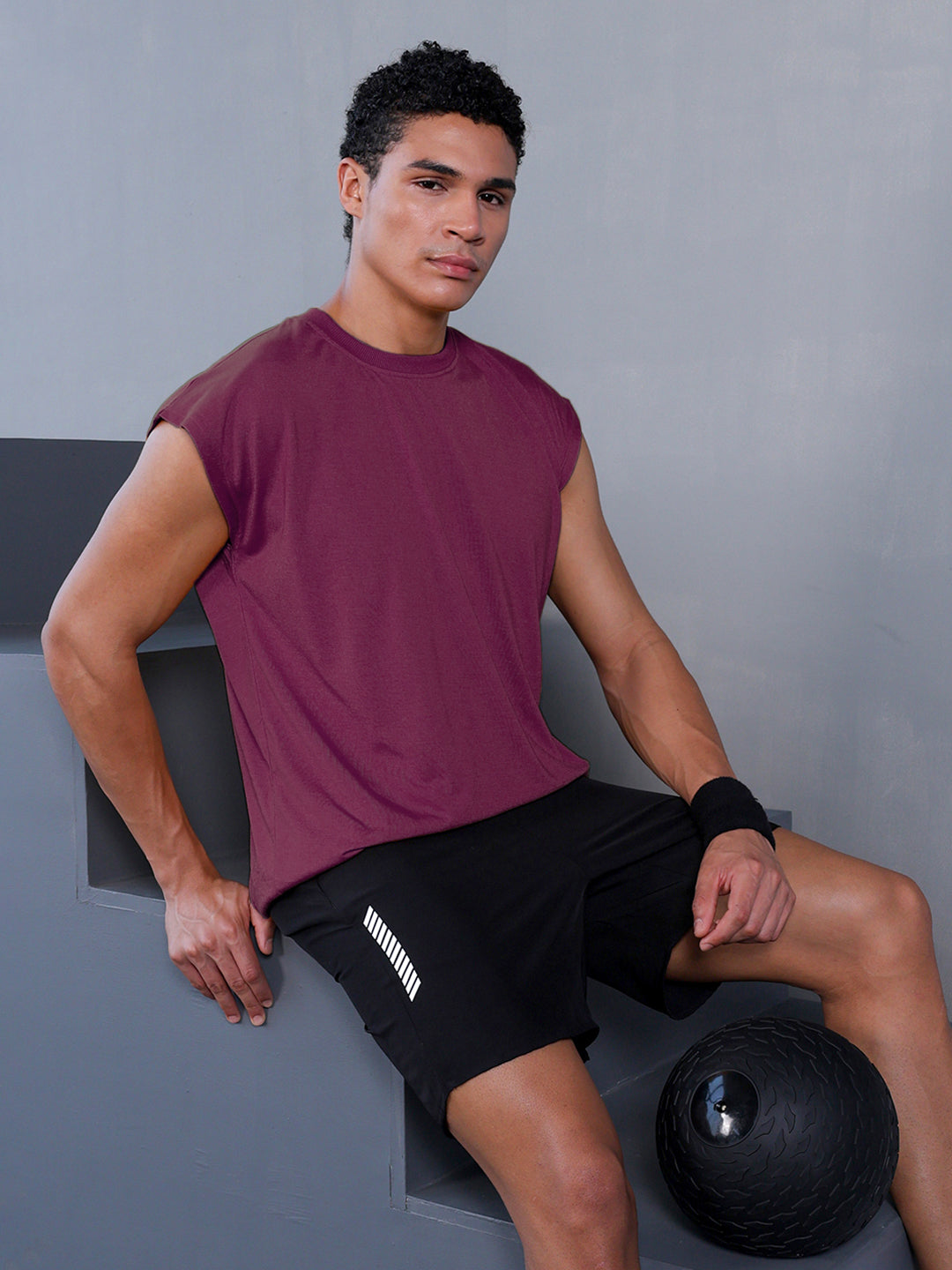 Men's Onion Oversized Sleeveless Gym Tanktop