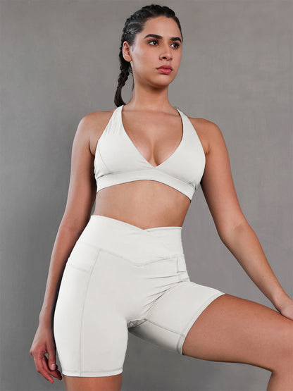 Women’s Seamless Workout Co-Ord Set Grey