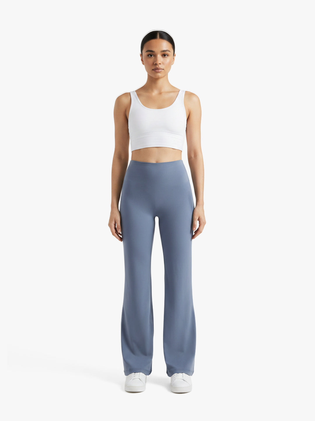 Women High-Waist Flared Pants | Stretchy Yoga & Lounge Bottoms