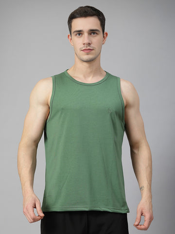 Men's Cotton Sleeveless Gym Tanktop | CHKOKKO