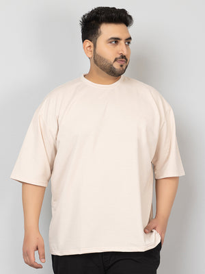 Men Plus Size Oversized Cotton Round Neck Tshirts