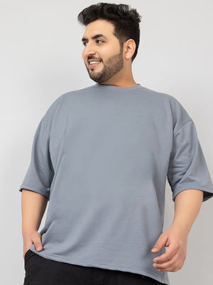 Men Plus Size Oversized Cotton Round Neck Tshirts