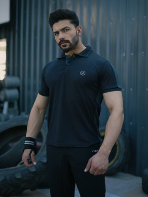 Men Regular Dry Fit Half Sleeve Polo T-Shirt | CHKOKKO