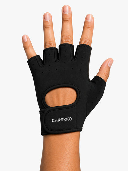 Chkokko Unisex Fitness Gym Gloves for Gym Training, Cycling & Weightlifting
