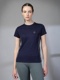 Women's Half Sleeves Sports Gym T-Shirt | CHKOKKO