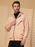 Men Winter Sports Oversized Windcheater Hooded Jacket