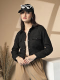 Women Winter wear Stylish Crop Jacket