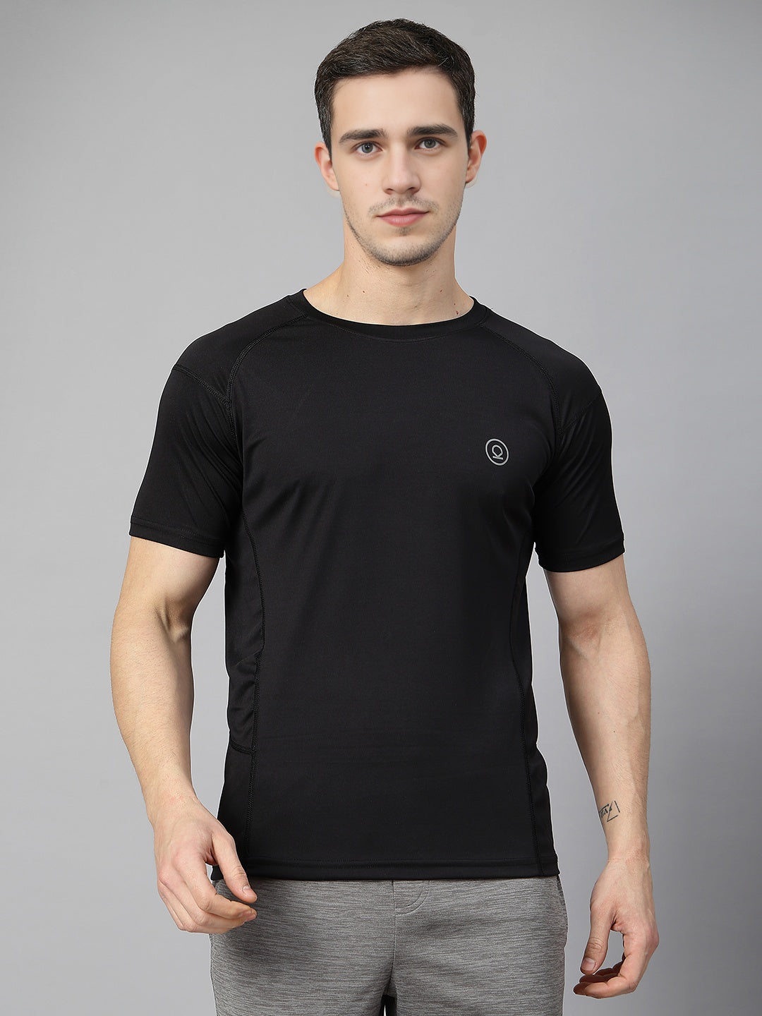 Men's Dry Fit Sports Half Sleeves Gym T-Shirt | CHKOKKO