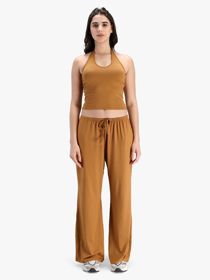 Women's Activewear Co-ord Set Golden Brown