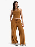 Women's Activewear Co-ord Set Golden Brown
